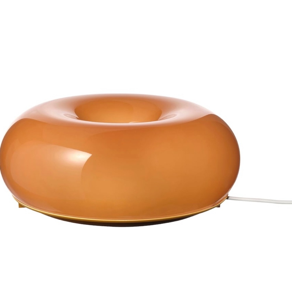 IKEA VARMBLIXT Orange Donut Table Wall Lamp Sabine Marcellis New in Box